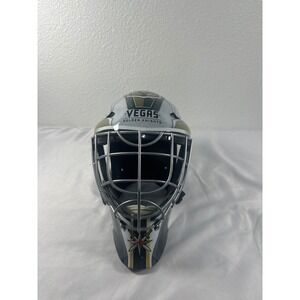 Franklin NHL Vegas Golden Knights GFM Street Hockey Goalie Mask Gold Black Grey
